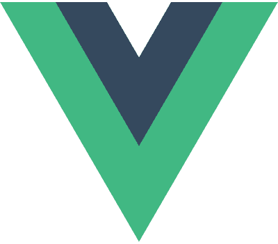 Vue programming language logo